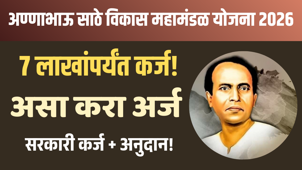 Annabhau Sathe Loan Yojana 2026