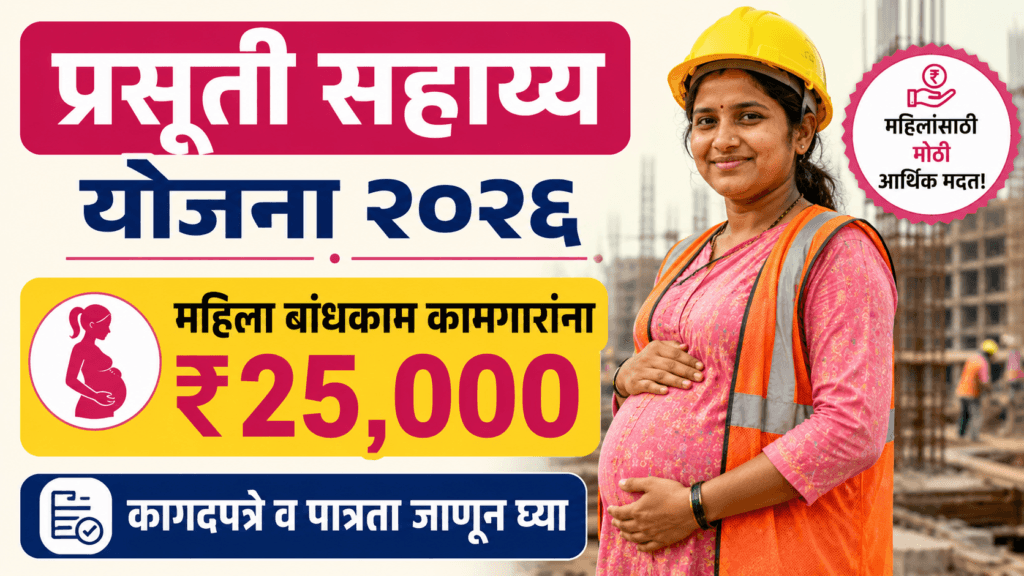 Bandhkam Kamgar Prasuti Sahayya Yojana 2026