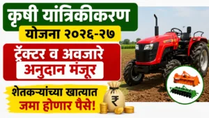 Krushi Yantrikikaran Yojana Maharashtra